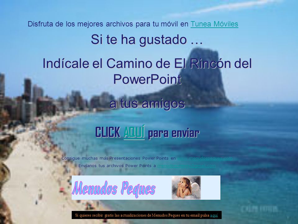 Indícale el Camino de El Rincón del PowerPoint a tus amigos