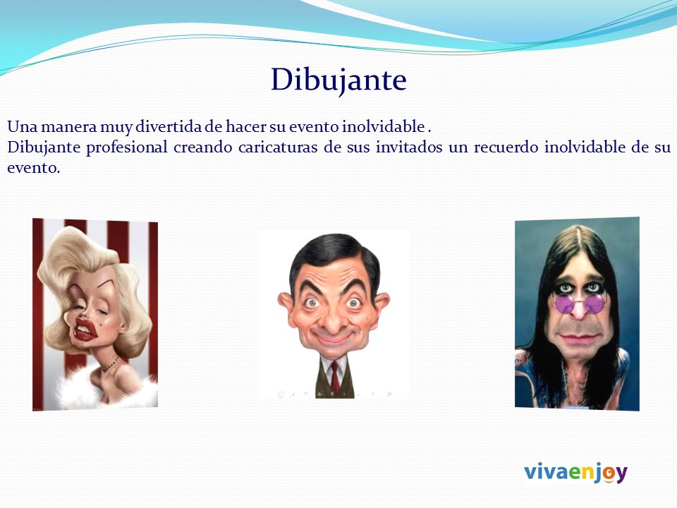 Dibujante Una manera muy divertida de hacer su evento inolvidable .