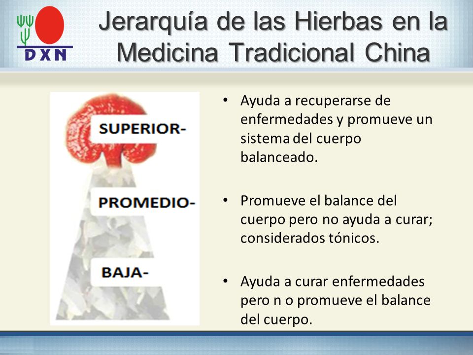 Jerarquía de las Hierbas en la Medicina Tradicional China