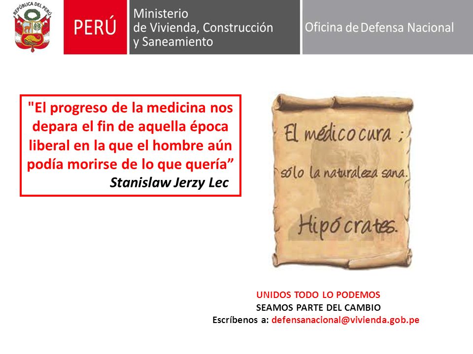 El progreso de la medicina nos depara el fin de aquella época liberal en la que el hombre aún podía morirse de lo que quería Stanislaw Jerzy Lec
