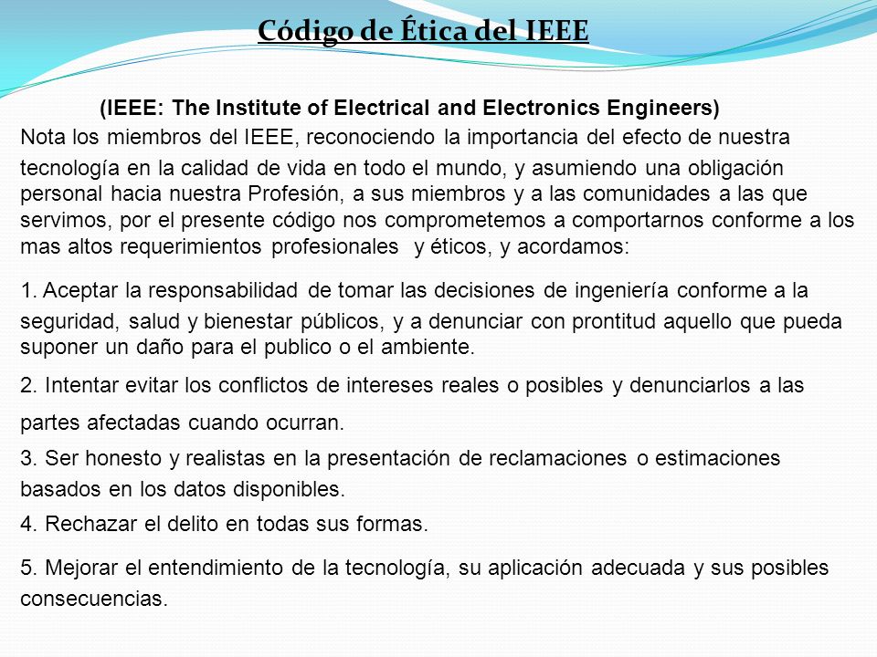(IEEE: The Institute of Electrical and Electronics Engineers)