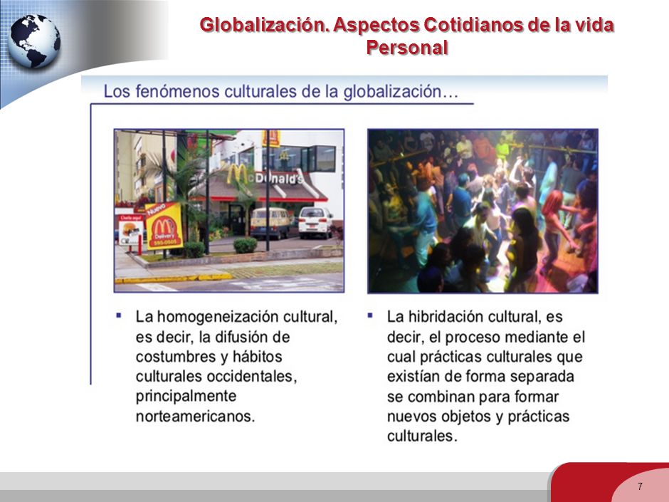 Los Grandes Problemas de la Globalización que afectan a las Personas y los Estados.