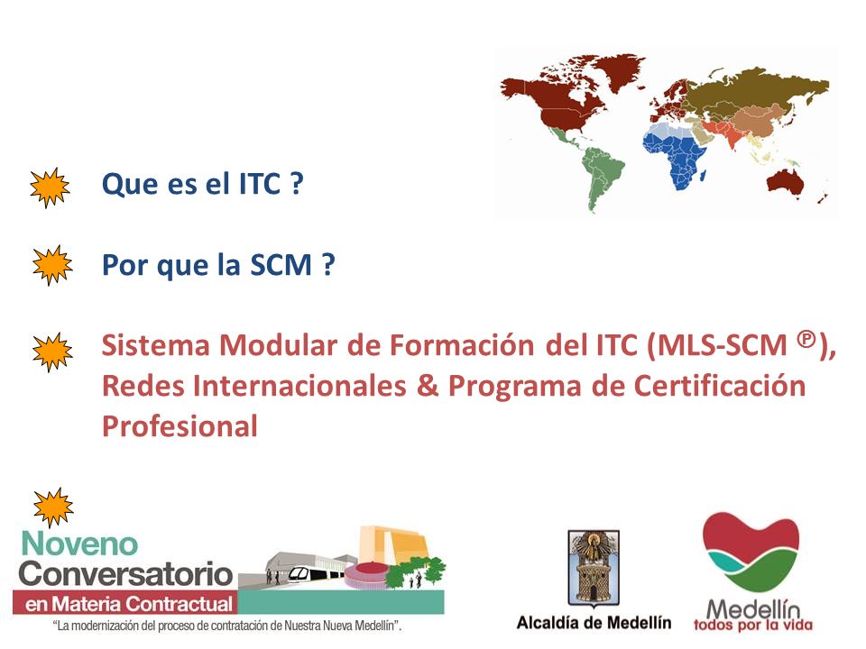 Que es el ITC . Por que la SCM .