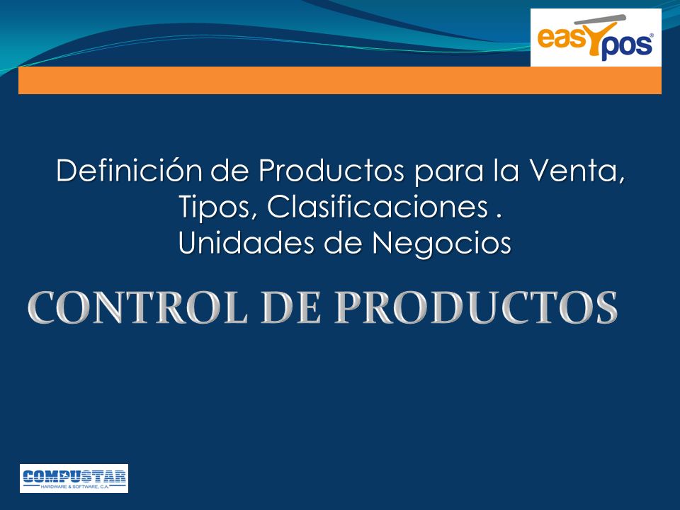Definición de Productos para la Venta, Tipos, Clasificaciones .