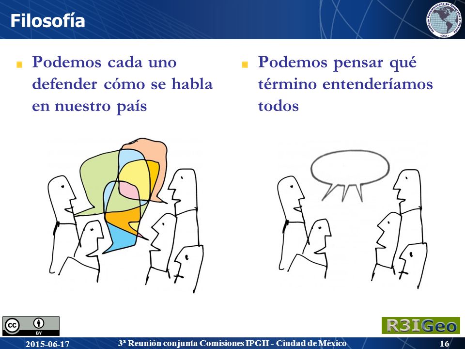 Filosofía Podemos cada uno defender cómo se habla en nuestro país.