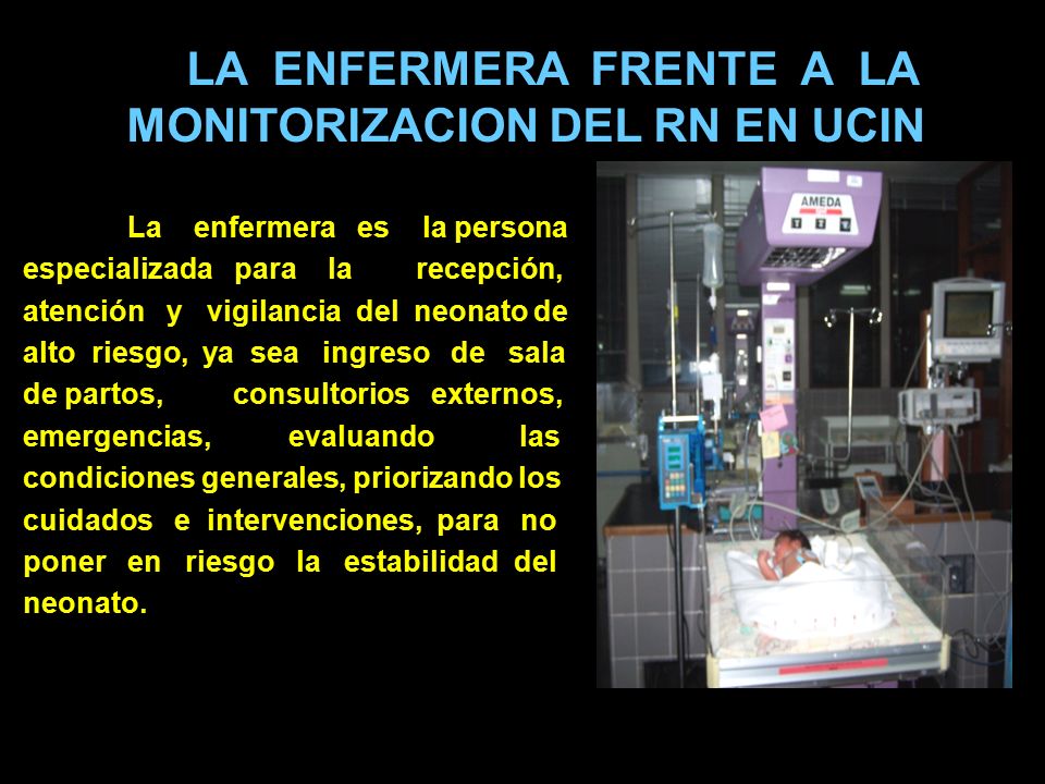 LA ENFERMERA FRENTE A LA MONITORIZACION DEL RN EN UCIN