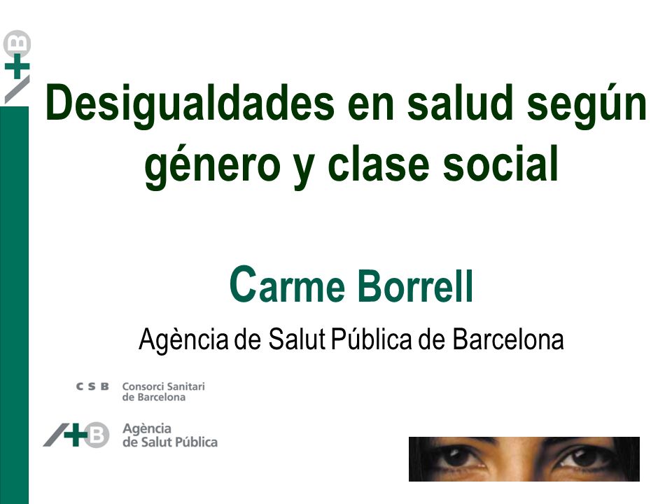 Desigualdades en salud según