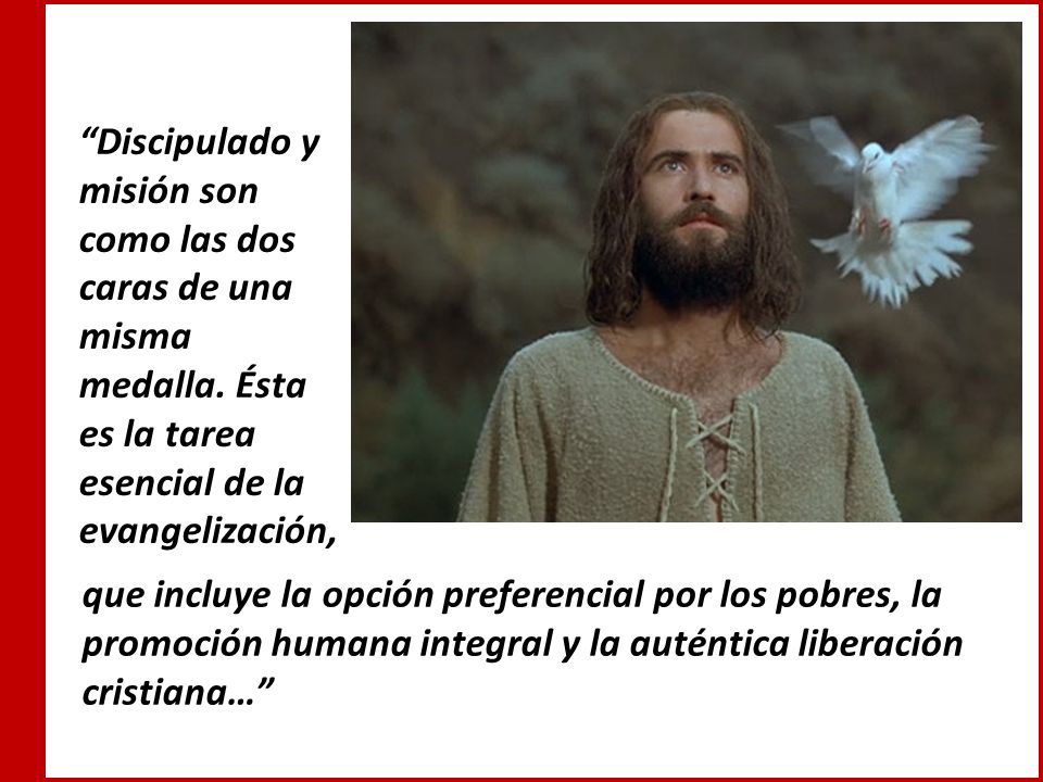 Discipulado y misión son como las dos caras de una misma medalla