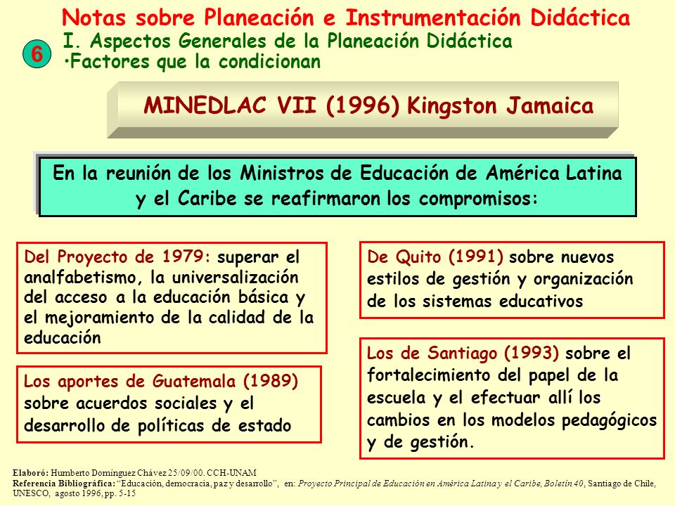 Notas sobre Planeación e Instrumentación Didáctica