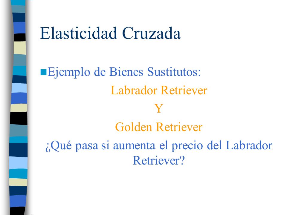 ¿Qué pasa si aumenta el precio del Labrador Retriever
