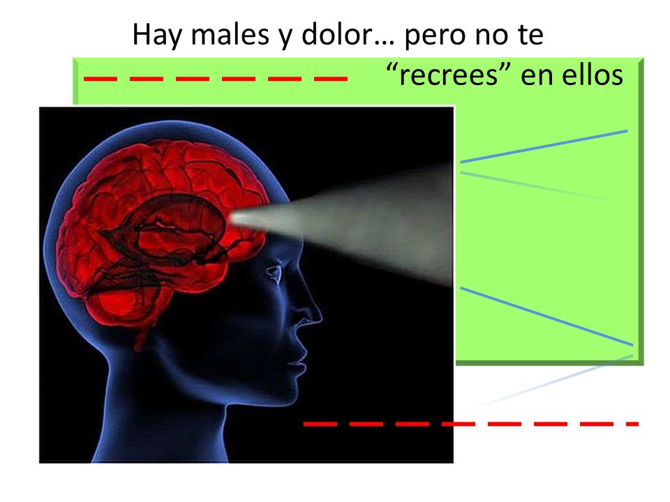 Hay males y dolor… pero no te recrees en ellos