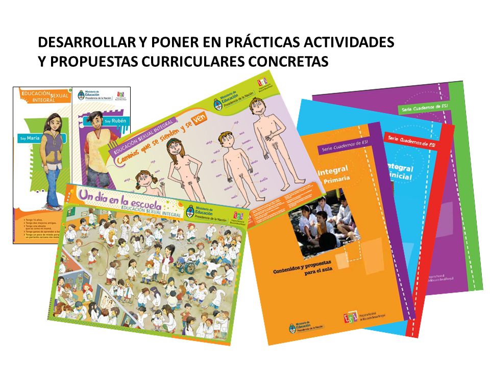 DESARROLLAR Y PONER EN PRÁCTICAS ACTIVIDADES Y PROPUESTAS CURRICULARES CONCRETAS