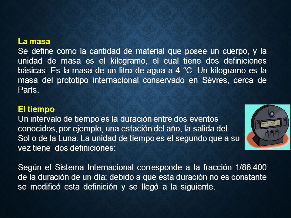 Un intervalo de tiempo es la duración entre dos eventos