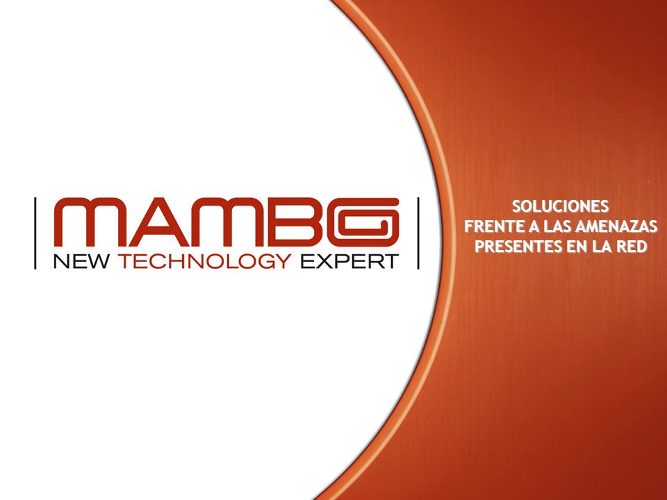 SOLUCIONES FRENTE A LAS AMENAZAS PRESENTES EN LA RED
