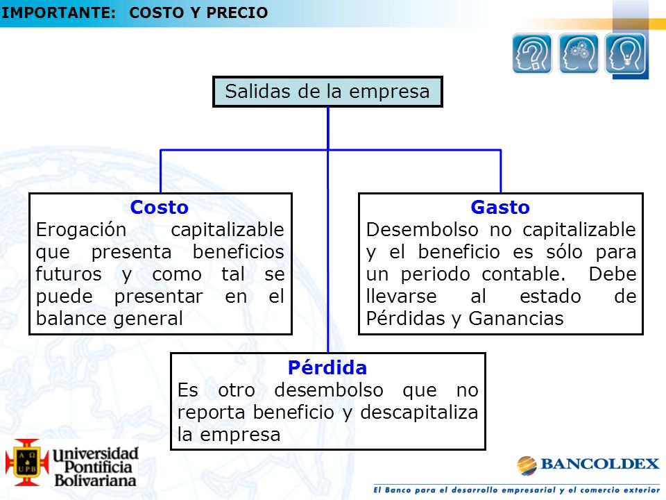 Es otro desembolso que no reporta beneficio y descapitaliza la empresa