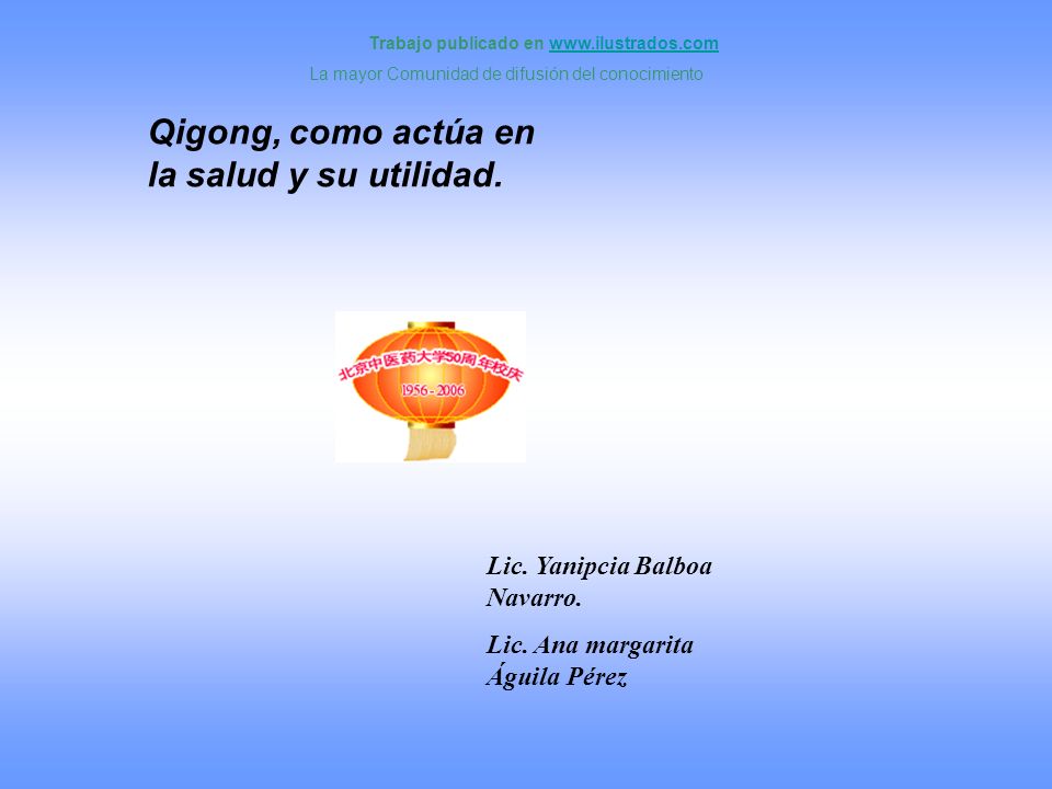 Trabajo publicado en