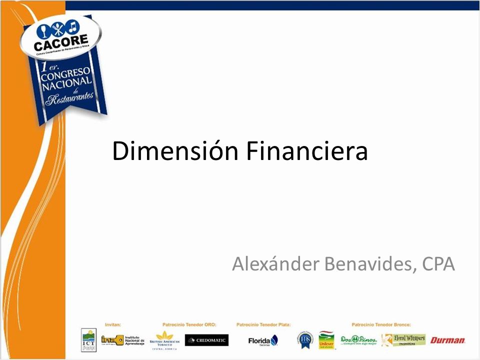 Alexánder Benavides, CPA