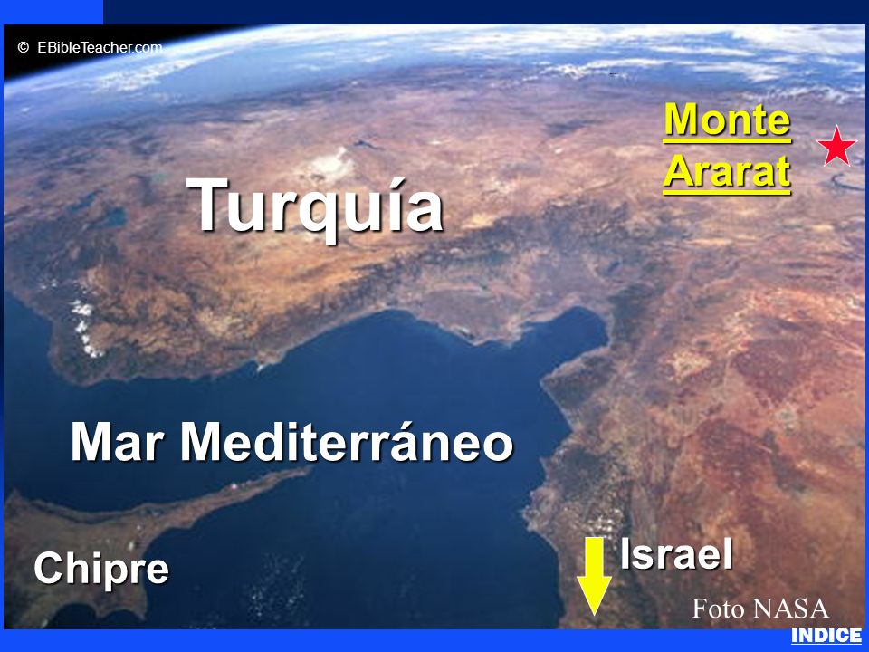 Turquía Click to add title Mar Mediterráneo Monte Ararat Israel Chipre