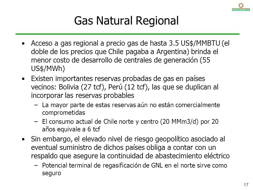 Gas Natural Regional