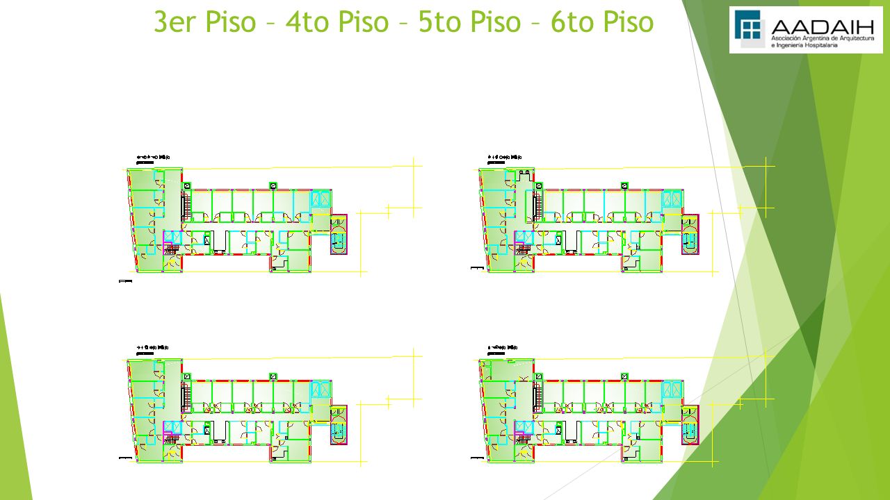 3er Piso – 4to Piso – 5to Piso – 6to Piso