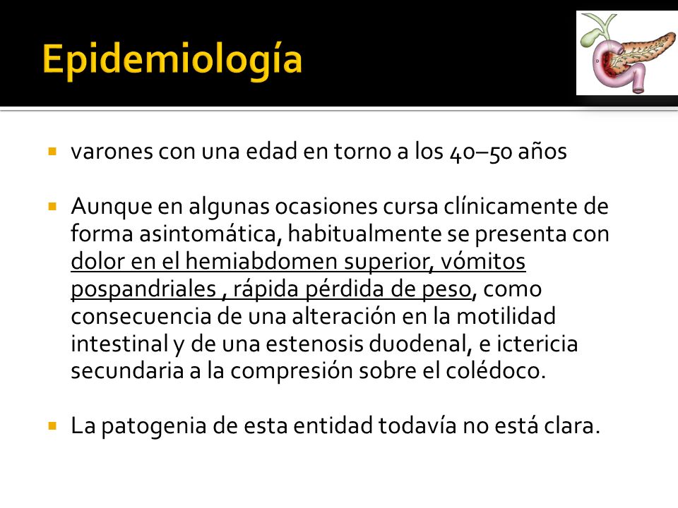 Epidemiología varones con una edad en torno a los 40–50 años
