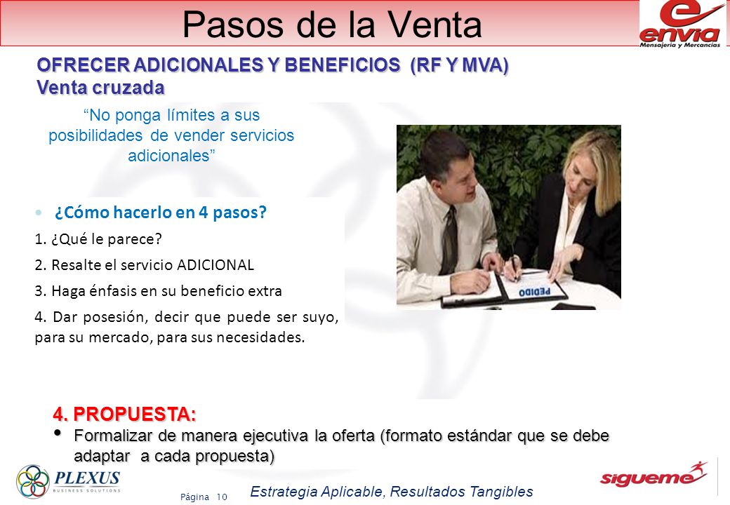 No ponga límites a sus posibilidades de vender servicios adicionales