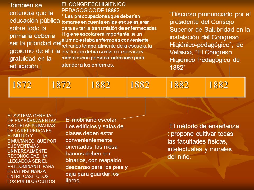 También se entendía que la educación pública sobre todo la primaria debería ser la prioridad del gobierno de ahí la gratuidad en la educación.