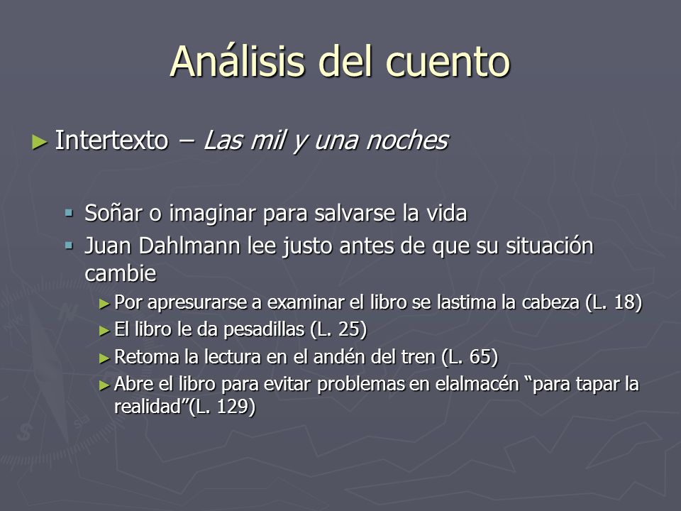 Análisis del cuento Intertexto – Las mil y una noches