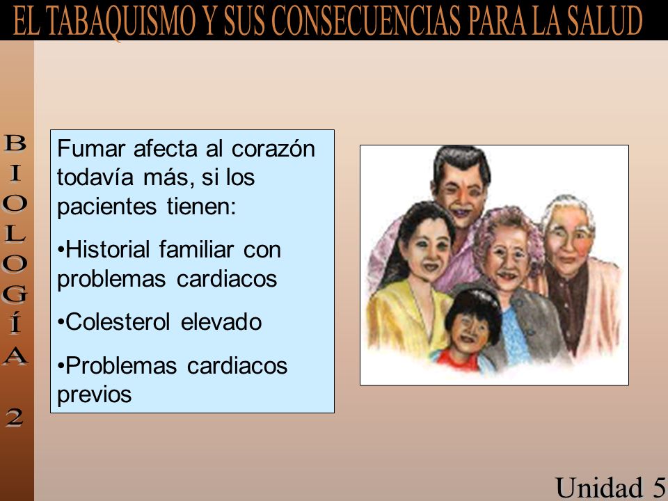 Fumar afecta al corazón todavía más, si los pacientes tienen: