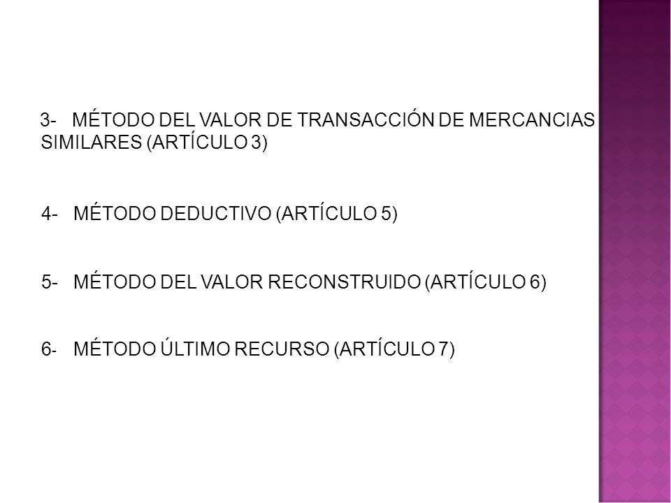 4- MÉTODO DEDUCTIVO (ARTÍCULO 5)