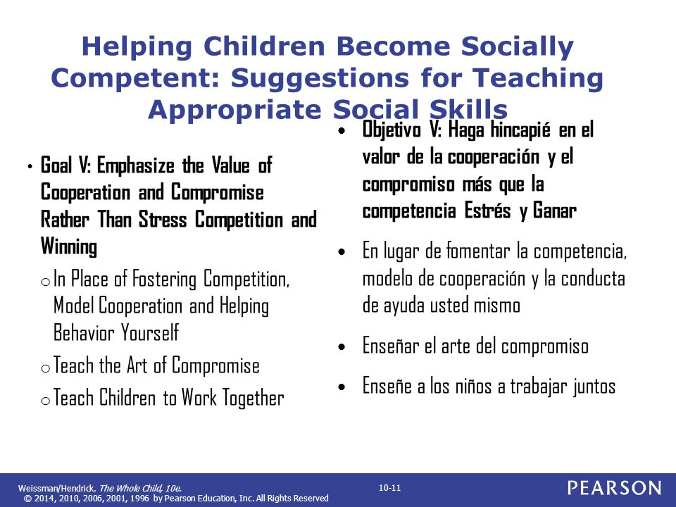 Helping Children Become Socially Competent: Suggestions for Teaching Appropriate Social Skills
