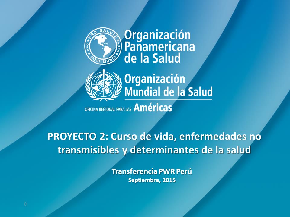 PROYECTO 2: Curso de vida, enfermedades no transmisibles y determinantes de la salud