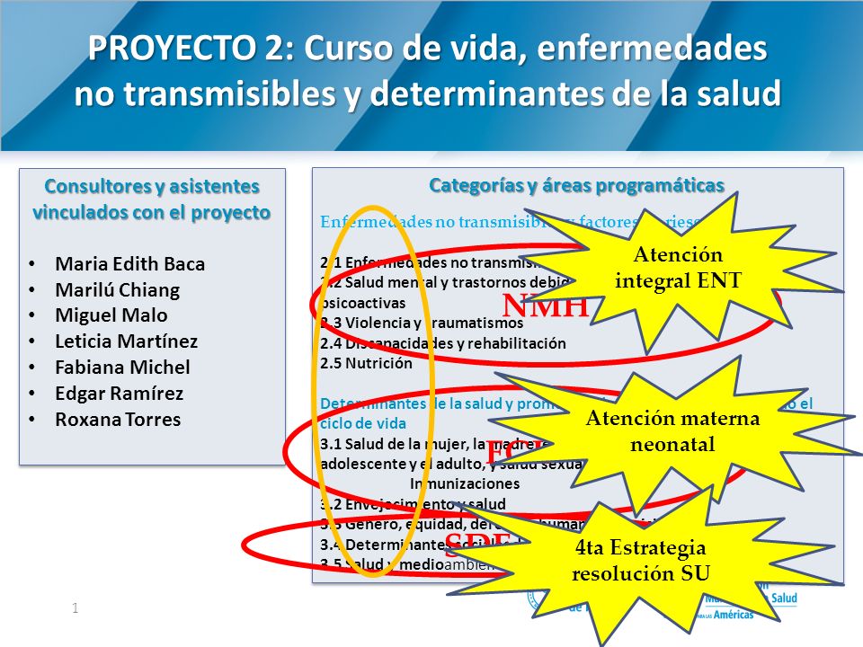 PROYECTO 2: Curso de vida, enfermedades no transmisibles y determinantes de la salud