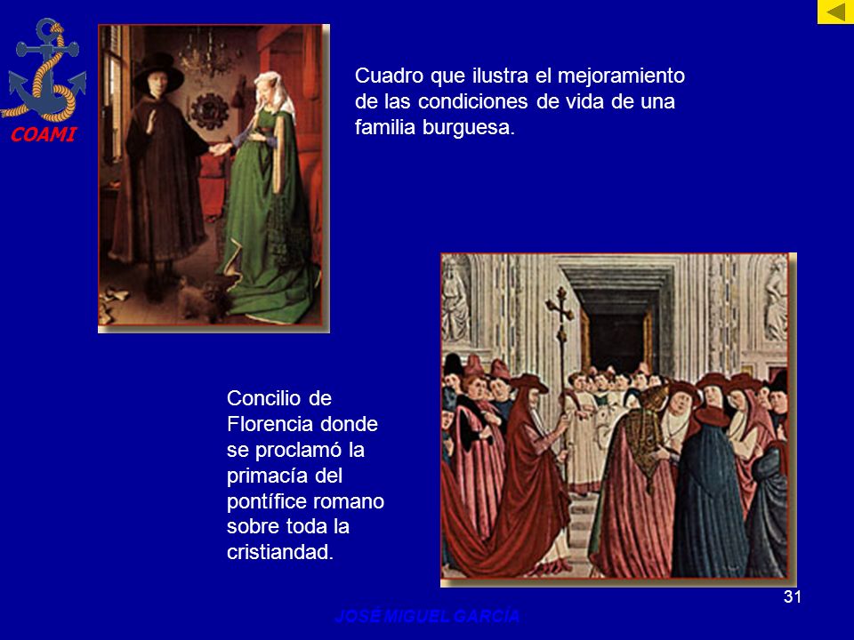 Cuadro que ilustra el mejoramiento de las condiciones de vida de una familia burguesa.