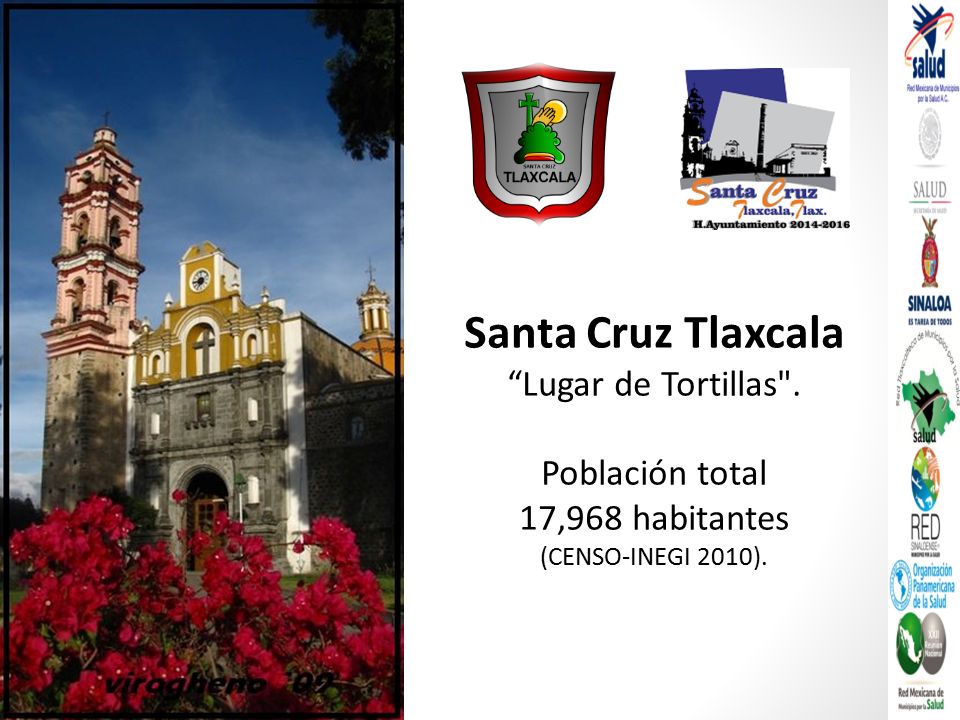 Santa Cruz Tlaxcala Lugar de Tortillas . Población total