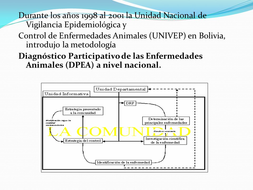 Durante los años 1998 al 2001 la Unidad Nacional de Vigilancia Epidemiológica y