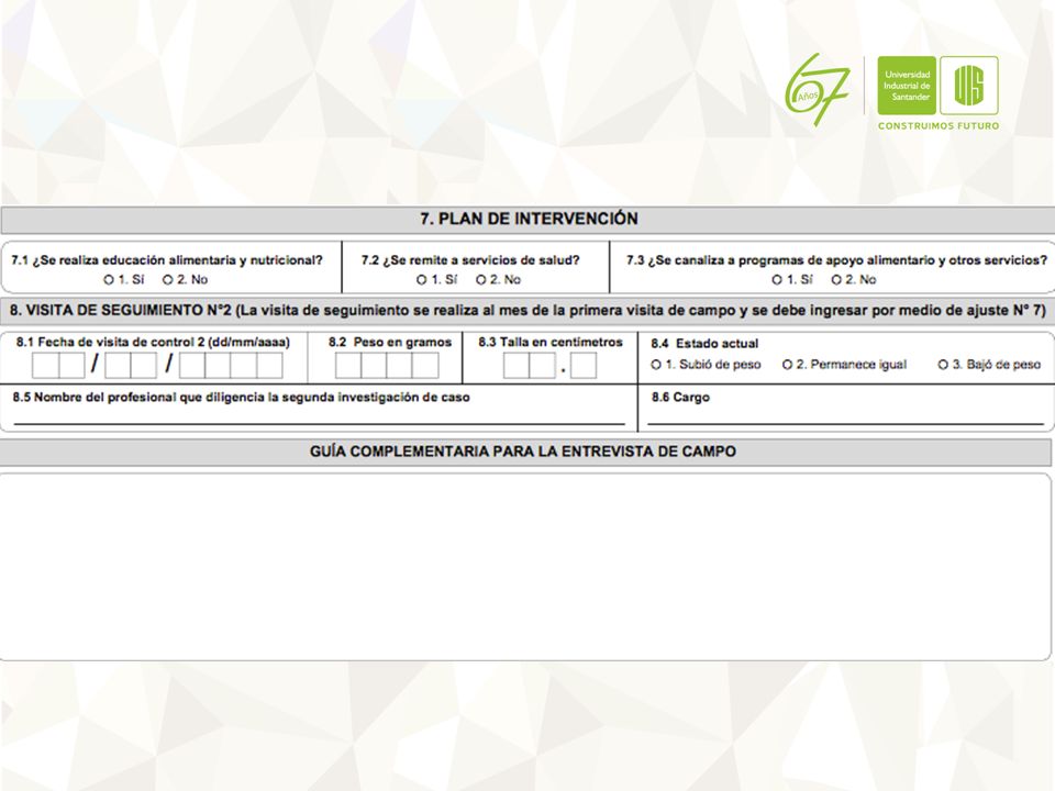 Se agregan estrategias de intervencion a diferencia de la Ficha cara B