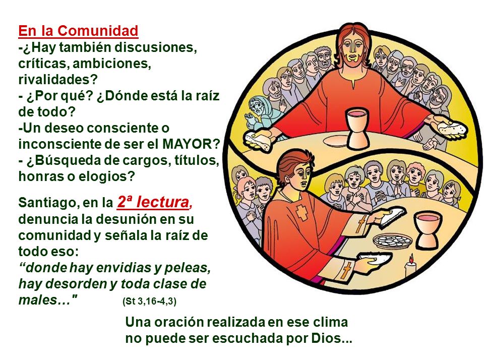 En la Comunidad -¿Hay también discusiones, críticas, ambiciones, rivalidades - ¿Por qué ¿Dónde está la raíz.