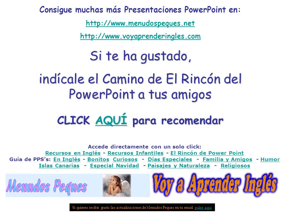indícale el Camino de El Rincón del PowerPoint a tus amigos