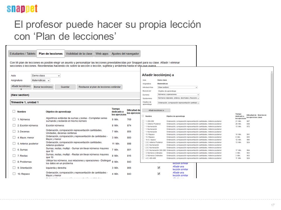 El profesor puede hacer su propia lección con ‘Plan de lecciones’