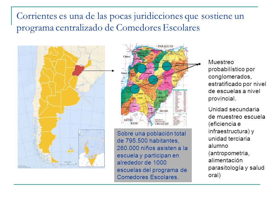 Corrientes es una de las pocas juridicciones que sostiene un programa centralizado de Comedores Escolares