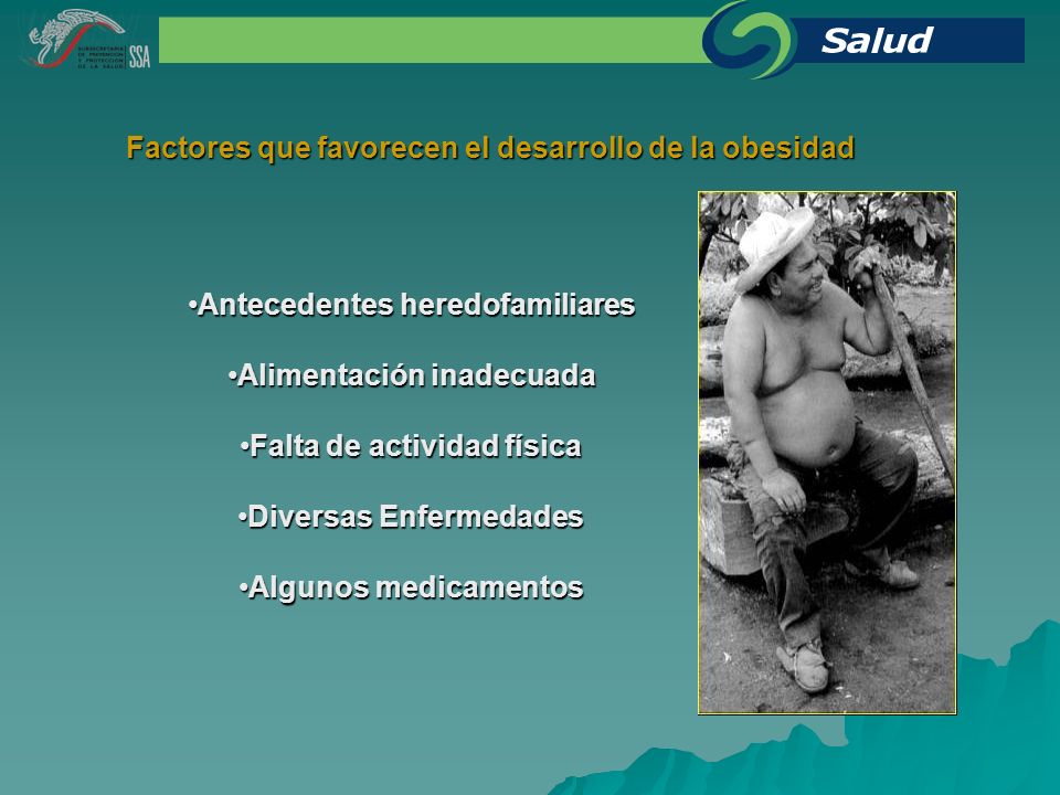 Factores que favorecen el desarrollo de la obesidad