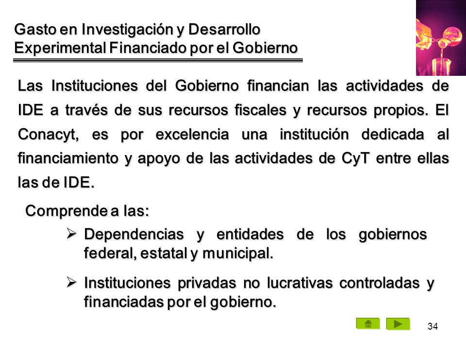 Gasto en Investigación y Desarrollo Experimental Financiado por el Gobierno