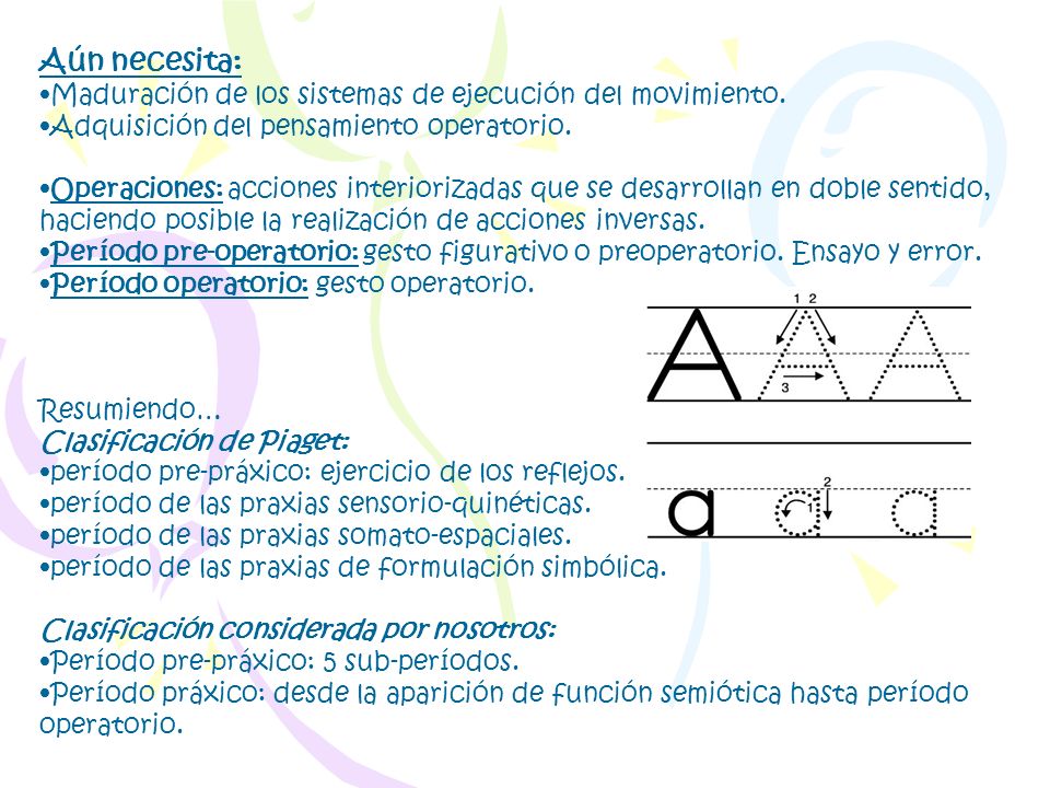 Aún necesita: Maduración de los sistemas de ejecución del movimiento.