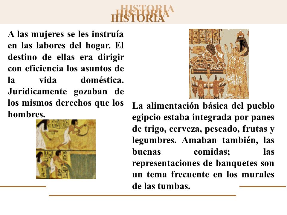 A las mujeres se les instruía en las labores del hogar