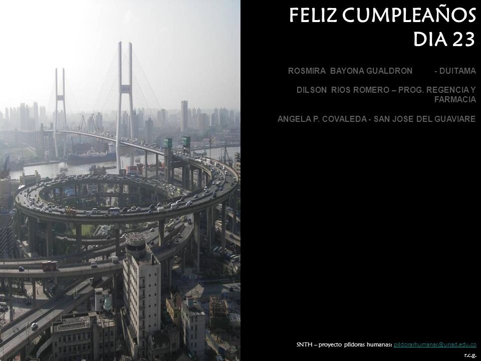 FELIZ CUMPLEAÑOS DIA 23 ROSMIRA BAYONA GUALDRON - DUITAMA