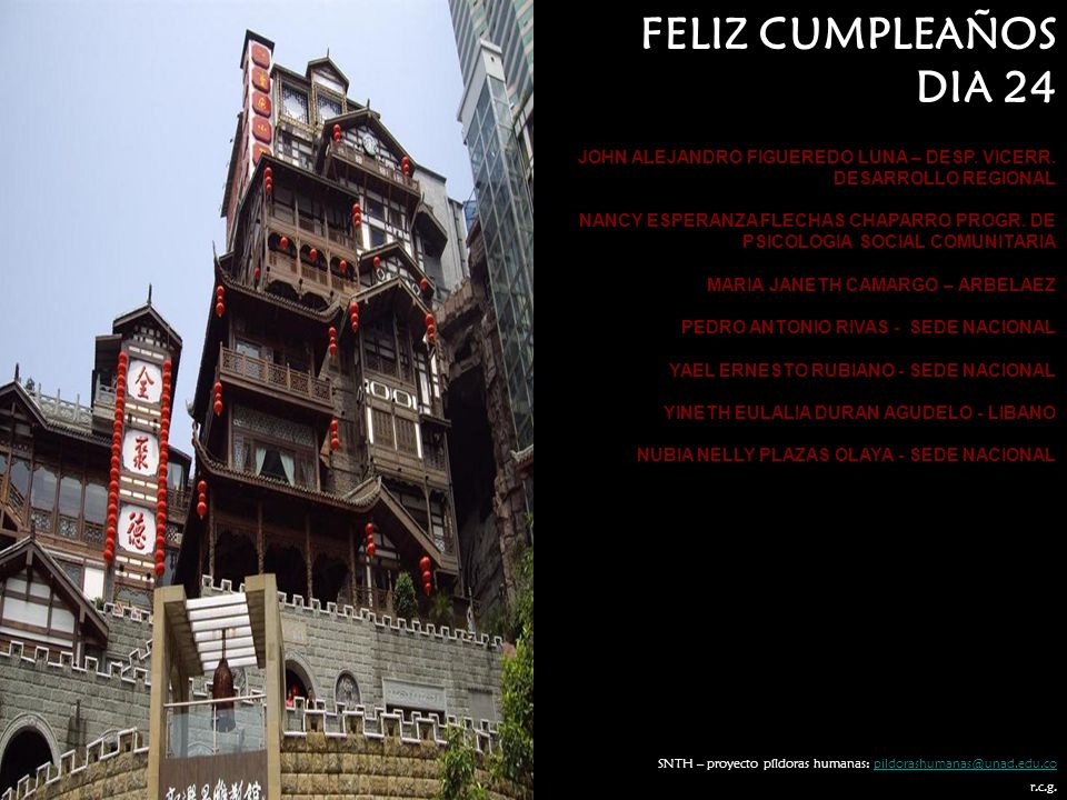 FELIZ CUMPLEAÑOS DIA 24. JOHN ALEJANDRO FIGUEREDO LUNA – DESP. VICERR. DESARROLLO REGIONAL.