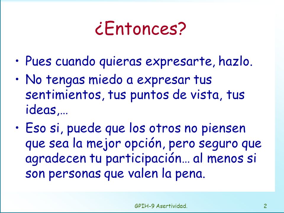 De Donde Vienen Estas Formas De Actuar … De Cuando Niños
