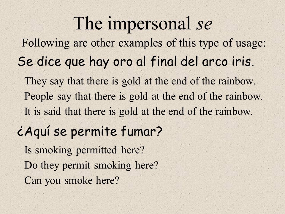 Following are other examples of this type of usage: