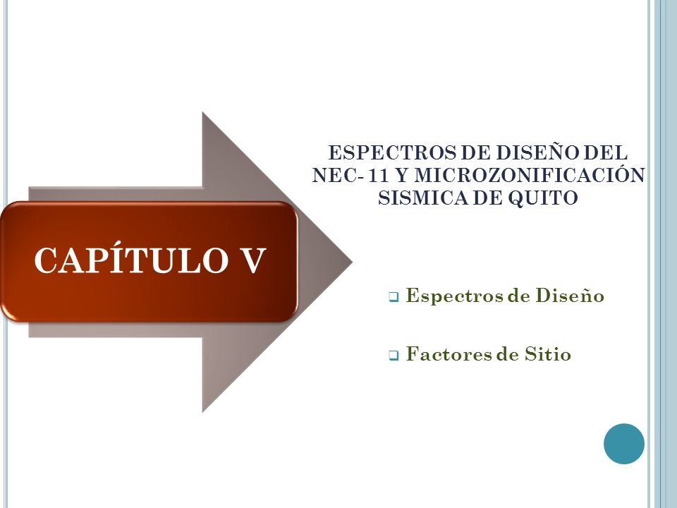 ESPECTROS DE DISEÑO DEL NEC- 11 Y MICROZONIFICACIÓN SISMICA DE QUITO